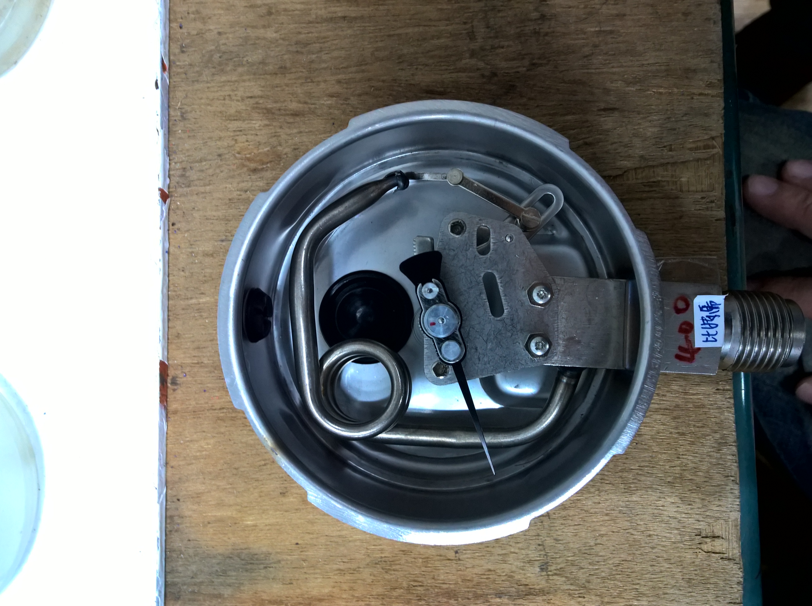 國產波登管壓力錶結構圖