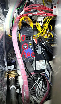 顯示器顯示正常、PLC 顯示 0.00 的對照