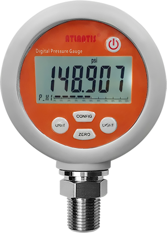 昶特 AT803 高精度數位壓力錶｜±0.02% 精度壓力校正基準器｜RS232輸出｜6位數LCD