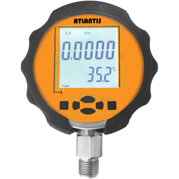 高精度數位壓力監測儀,工業級多功能壓力檢測系統,精密製造壓力量測解決方案,24位元高解析度壓力傳感器,跨產業專業壓力監控技術,DPG-X002_高精度數位壓力錶