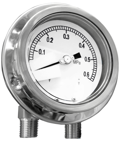 MDI-SDDB 全不鏽鋼單膜片雙波紋管差壓錶
