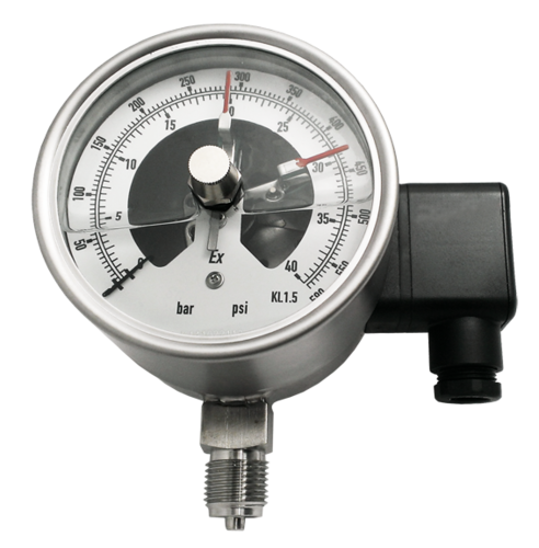 ECI-LP 防爆感應式接點壓力錶(微壓膜片型)