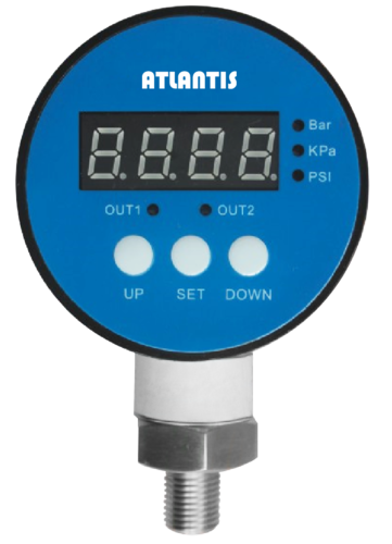 ATLANTIS DPS-ED3.0 數位壓力開關 天然氣管線過壓警報 PLC整合 4-20mA+接點輸出