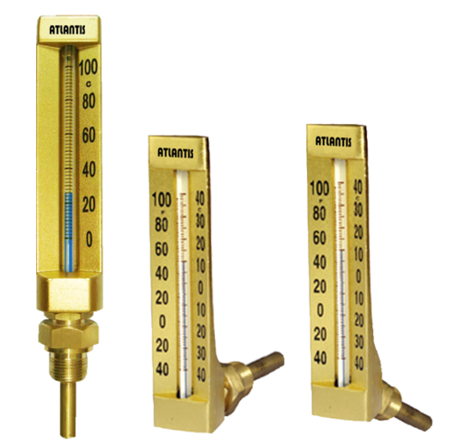 VG系列 金條狀V型鋁製船舶用玻璃溫度計